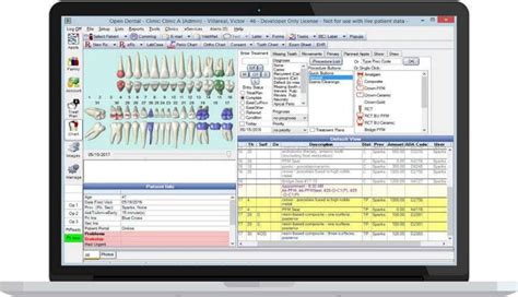 open dental software credit card